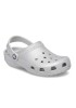 Crocs Παιδικά Σαμπό Θαλάσσης Classic Clog K Ασημί 206993